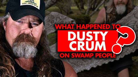 What happened to Dusty Crum in “Swamp People”? About a leg injury - YouTube