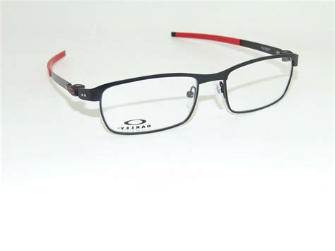 NEW Oakley Tincup RX Eyeglasses Frame Satin Black/Red