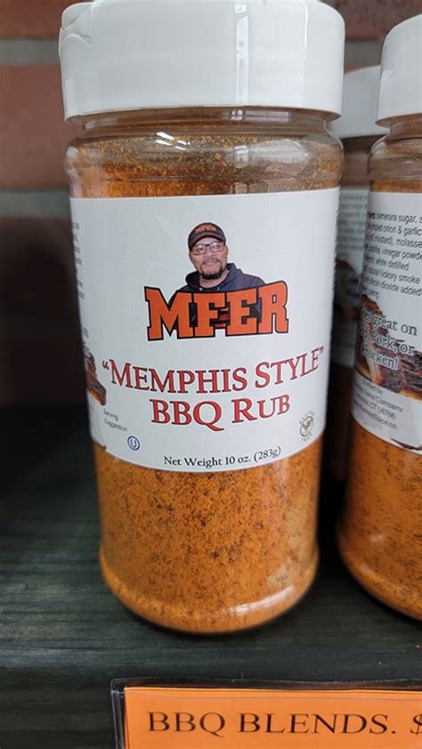 Memphis Style BBQ Rub – MFER Seasonings & Sauces