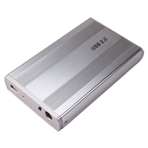 USB 2.0 EXTERNAL IDE HARD DRIVE ENCLOSURE BOX CASE 3.5" - Portable Hard ...