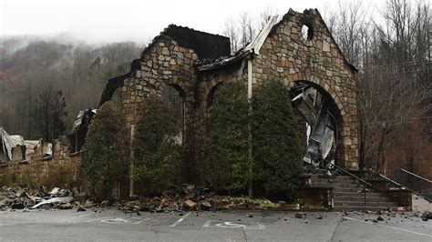 Gatlinburg Fire Map Of Damage - Maps For You