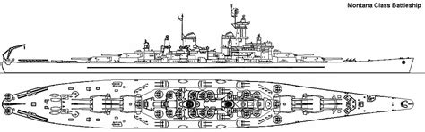 Montana class battle ship | Us navy ships, Battleship, Montana class battleship