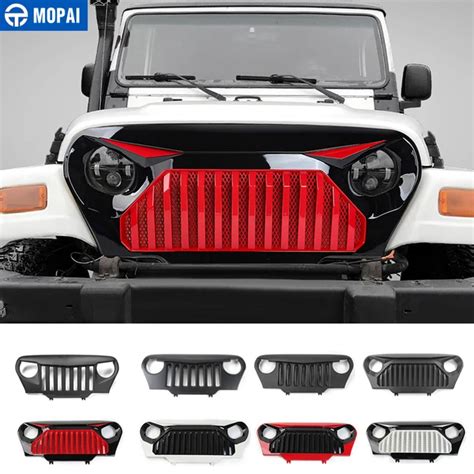 MOPAI Car Front Insert Racing Grille Cover Decoration Trim ABS Exterior Accessories Styling for ...