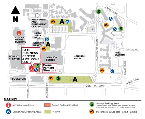 UNM Parking Map