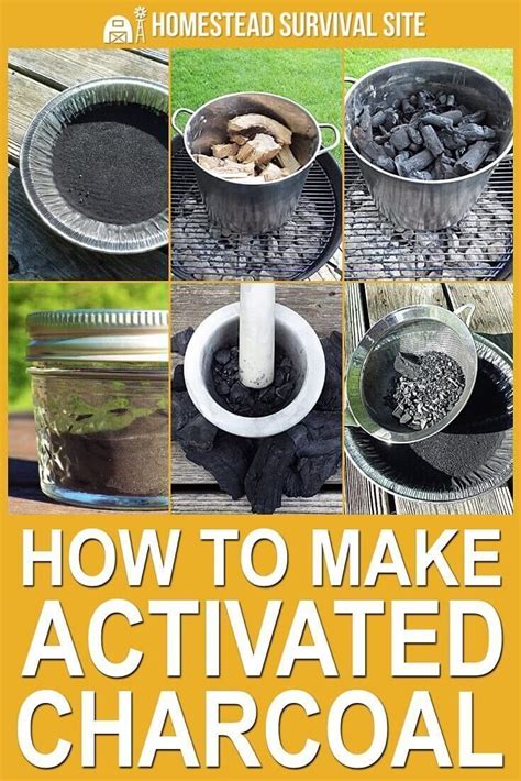 How to Make Activated Charcoal (With Pictures) | Diy activated charcoal ...