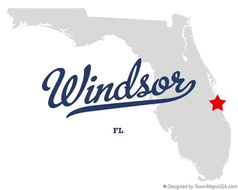 Map of Windsor, FL, Florida