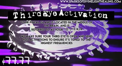 Third Eye Activation | Sparks Of Divine Light Healing