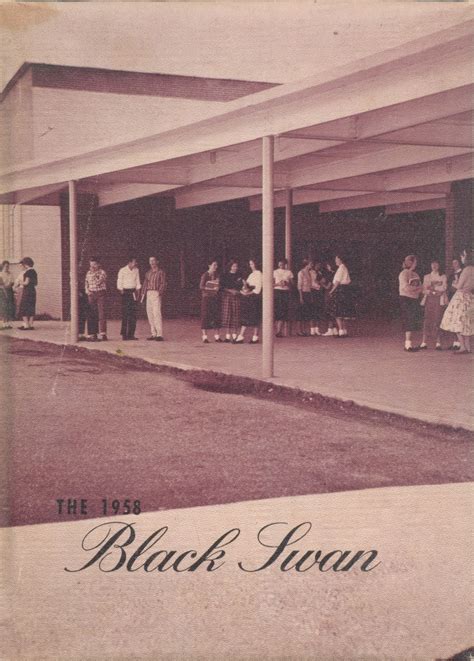 1958 yearbook from Charles D. Owen High School from Black mountain, North Carolina for sale