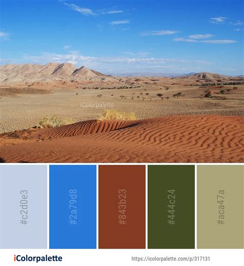 36 Desert Color Palette ideas in 2024 | iColorpalette