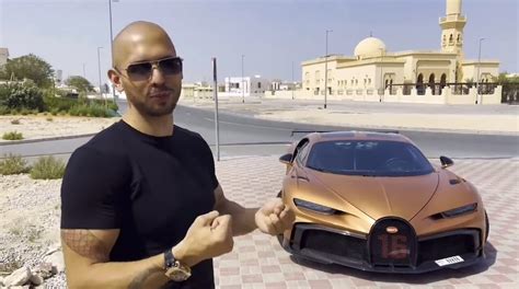 Andrew Tate Reviews His $5.2 Million Bugatti in Dubai