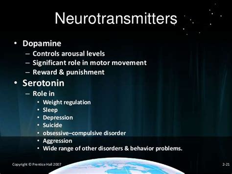 Psych neuroscience.ppt | Neurotransmitters, Dopamine, Behavioral neuroscience