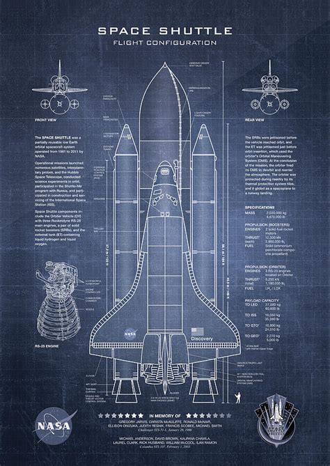 Exoskeleton Nasa Space Shuttle Blueprints