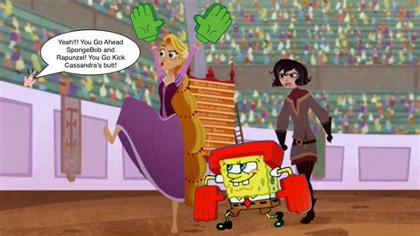 SpongeBob Tangled Crossover by leonsart933838 on DeviantArt