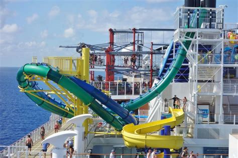 Cruise Ship Water Parks - Wet and Wild Attractions