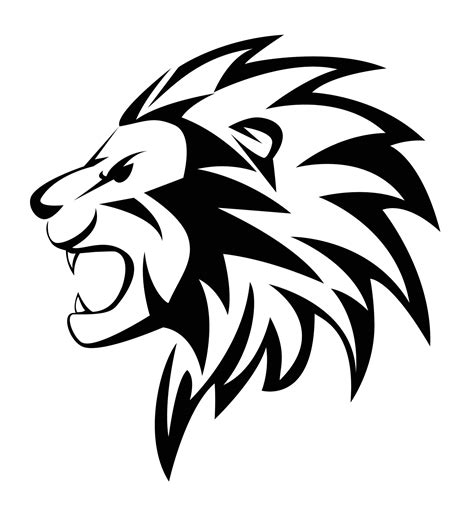 Lion head illustration 14300030 Vector Art at Vecteezy