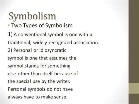 Symbolism: Definition And Examples Of Symbolism In Speech Writing ...