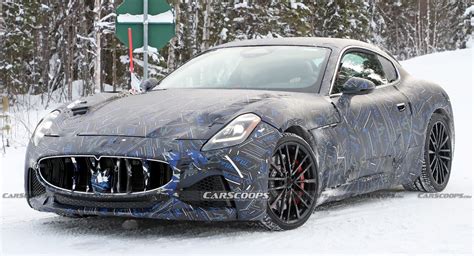 2023 Maserati GranTurismo Shows More Of Its Design In Latest Spy Shots | Carscoops