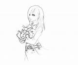 Resonance of Fate Reanbell Profil  How Coloring sketch template