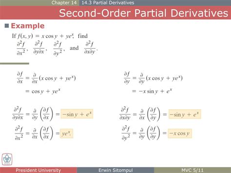 PPT - Partial Derivatives of a Function of Two Variables PowerPoint Presentation - ID:4386863