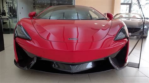 2018 McLaren 570GT in Vermillion Red Interior and Exterior Video View ...