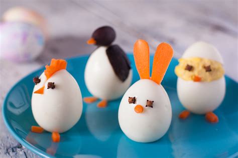 What to do with Easter Eggs: Boiled Egg Animals - Eating Richly