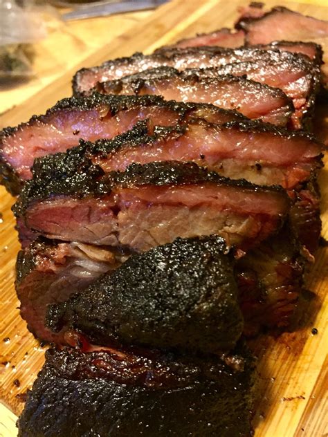 [Homemade] Hickory smoked brisket : r/food