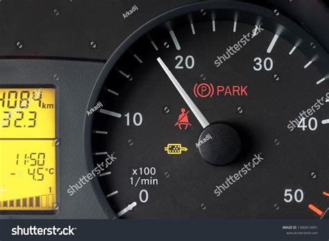 Car Dashboard Tachometer Stock Photo 1300914991 | Shutterstock