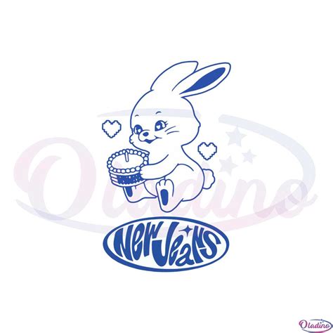 New Jeans Merch Kpop NewJeans Bunny Tokki SVG Cutting Files - Oladino