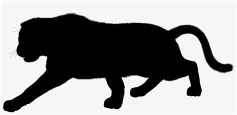 Black Panther Full Body Transparent Png - Panther Silhouette - Free Transparent PNG Download ...