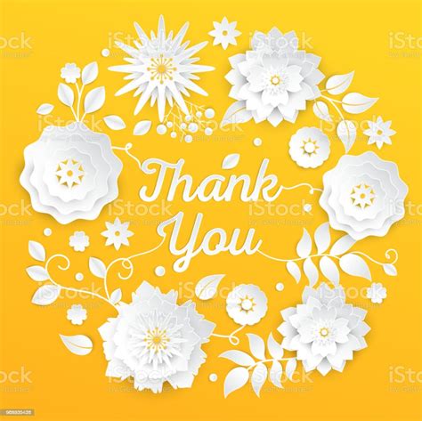 Thank You Modern Vector Colorful Illustration Stock Illustration ...