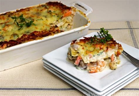 Seafood Lasagna - Savor the Best