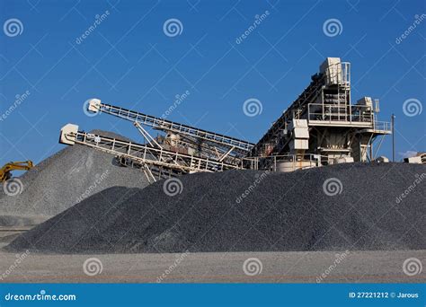 Gravel pit stock photo. Image of coal, fuel, extreme - 27221212