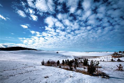 Winter Clouds Over the Palouse Photograph by David Patterson - Fine Art ...