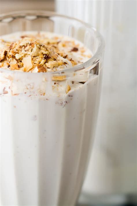 Toasted Almond Milkshake | The View from Great Island