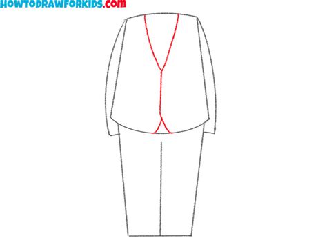 How to Draw a Suit - Easy Drawing Tutorial For Kids