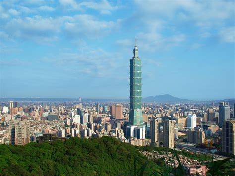 Taipei 101 From Mujrshan Free Stock Photo - Public Domain Pictures