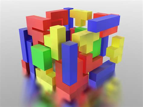 3D Tetris_Colorful by BCBomb47 on DeviantArt