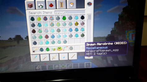 HEROBRINE SPAWN EGG IN MINECRAFT!!!!! OMG, NEW MOBS!!!! - YouTube