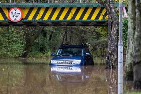 New rain warning issued for Scotland after flooding turns railways into canals | UK News | Metro ...