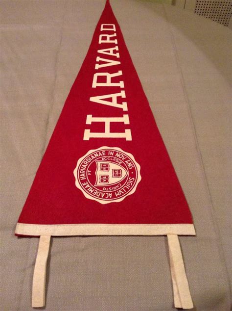 Vintage Harvard University Pennant | Etsy | Harvard university, Pennant ...