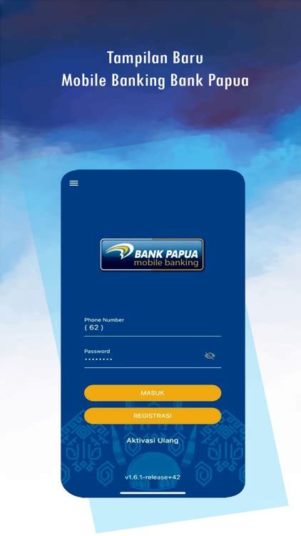 Mobile Banking Bank Papua by PT Bank Pembangunan Daerah Papua