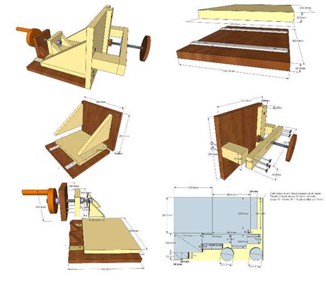 Tenon Jig. Digital Plans Download. Tenon jig plans to table saw | Tenon ...