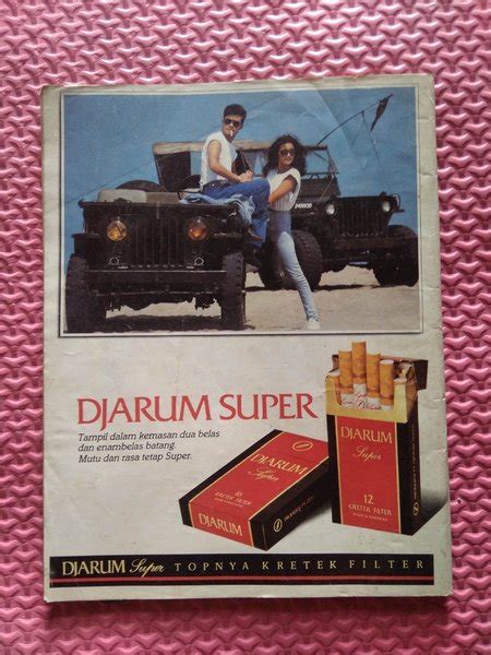 Jual iklan jadul - Iklan Rokok Djarum Super di Lapak RAJA SUKSES ...