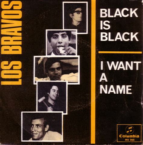 Los Bravos - Black Is Black / I Want A Name (1966, Tri-Center, Vinyl ...