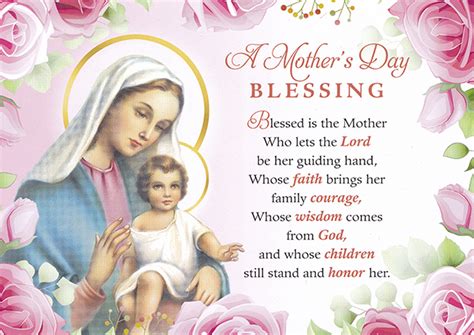 Sisters of Carmel: Mother's Day Blessing with Divine Lord Greeting Card