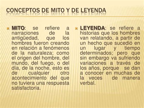 Diferencias entre Mitos y Leyendas: Cuadros comparativos para descargar | Cuadro Comparativo