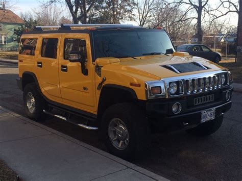 2006 Hummer H2 yellow | Coches y motocicletas, Autos, Carros y motos