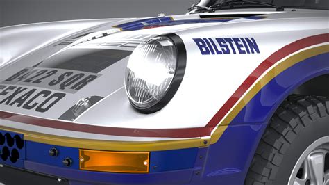 Porsche 911 953 Dakar 1984 - 3D Model by SQUIR