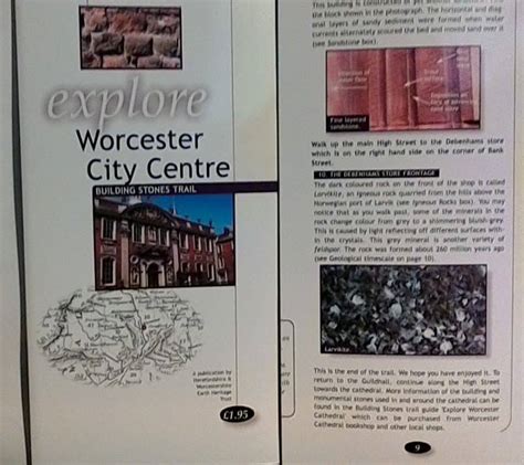 Worcester City Centre - Earth Heritage Trust