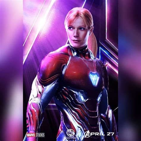 Avengers Infinity War Iron Girl pepper potts | Marvel dc movies, Marvel ...